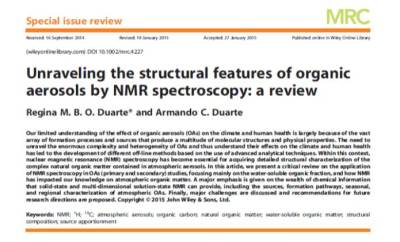 Nmr spectroscopy research papers